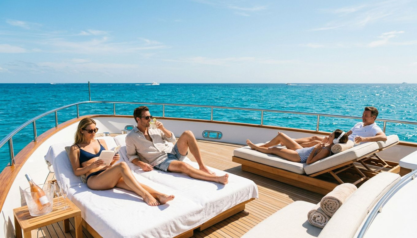 Activités à bord : redéfinir l’idée de détente en pleine mer