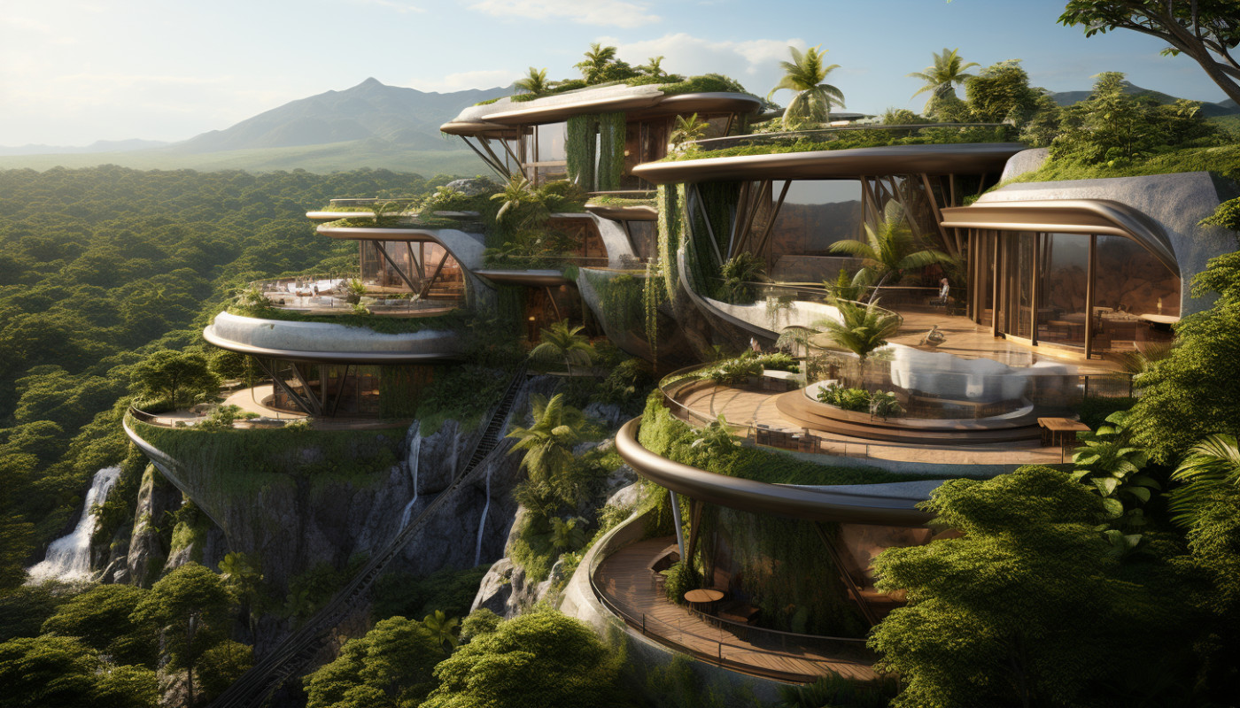 Explorer l'évolution de l'hébergement écologique : de simples cabanes dans les arbres aux complexes de luxe durables